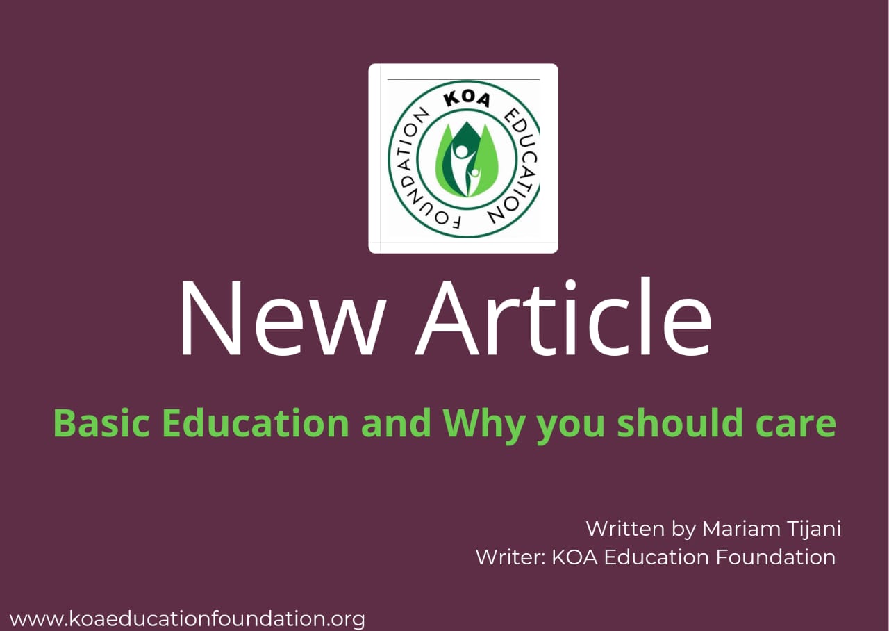 article about basic education