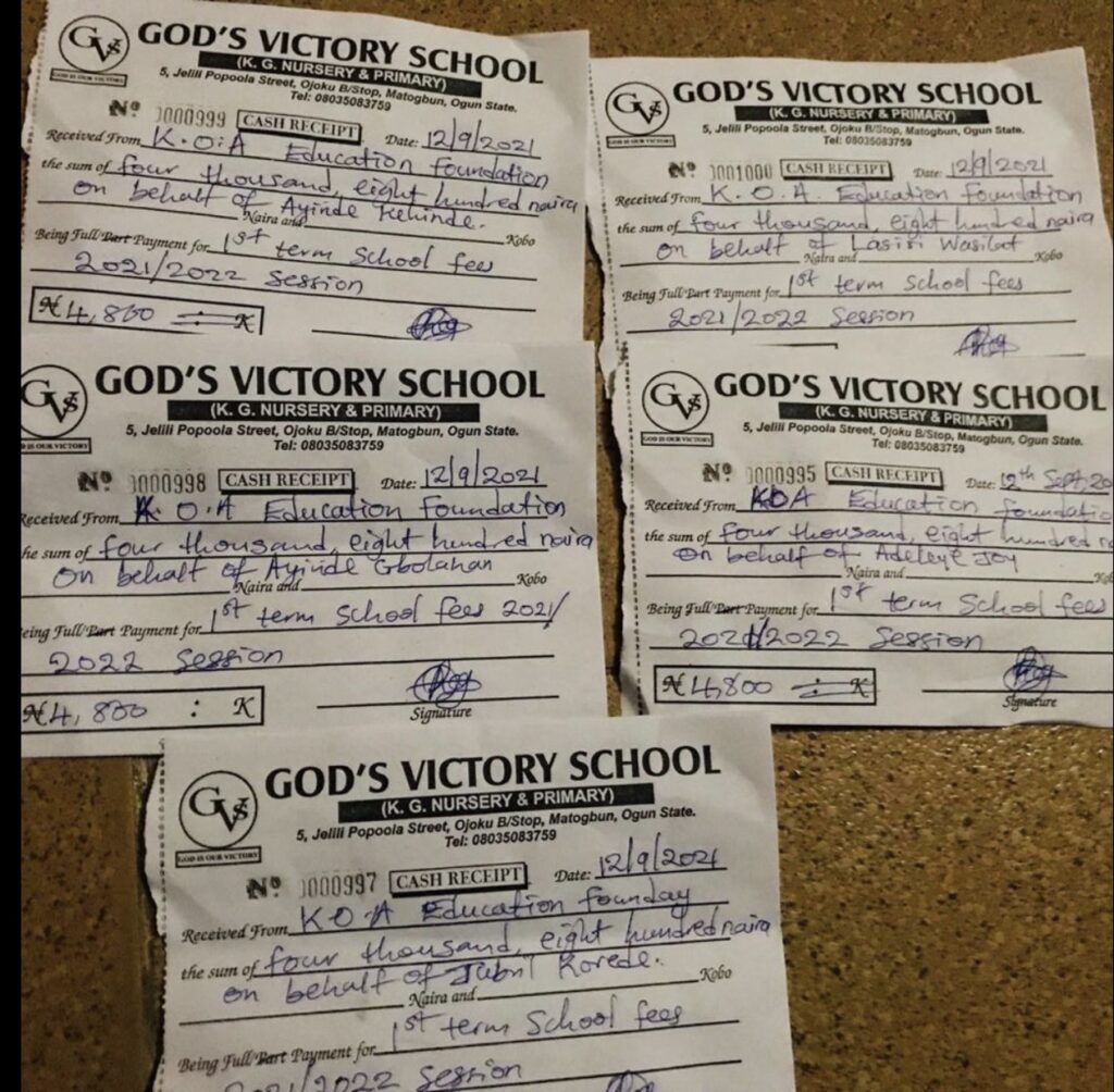 Sponsor A Child In School