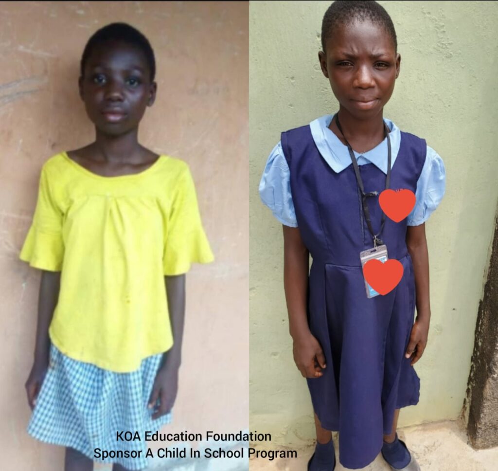 Sponsor A Child To school
