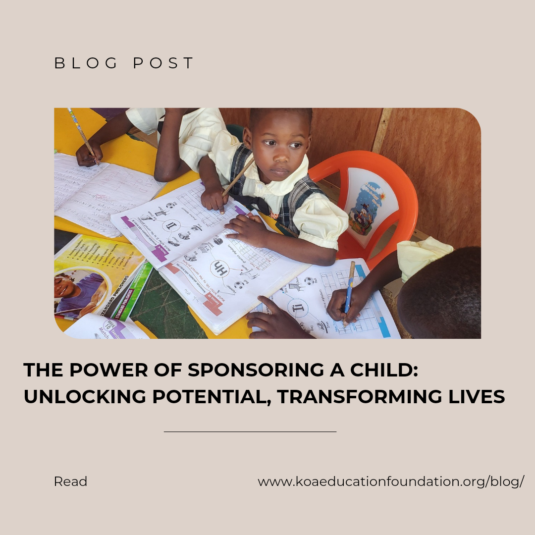 You are currently viewing The power of sponsoring a child: Unlocking potential, transforming lives