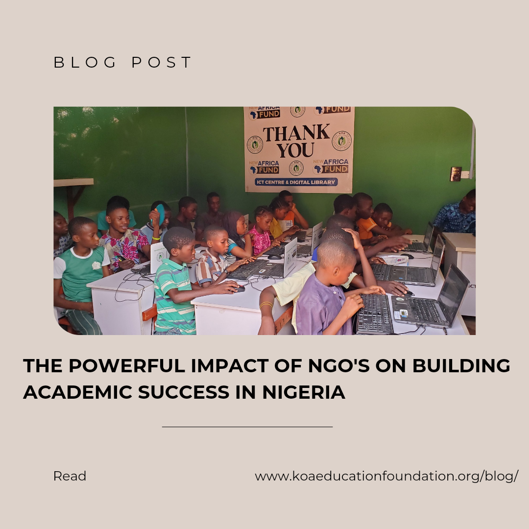You are currently viewing The Powerful Impact of NGOs on Building Academic Success in Nigeria